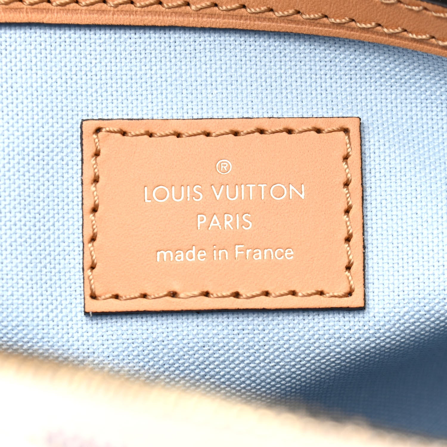 Louis Vuitton Damier Azur Braided Speedy Bandouliere 30 Blue 6 of 11