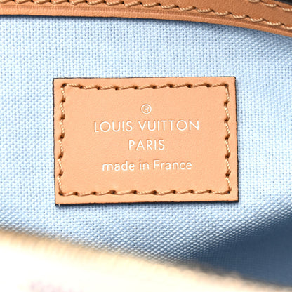 Louis Vuitton Damier Azur Braided Speedy Bandouliere 30 Blue 6 of 11