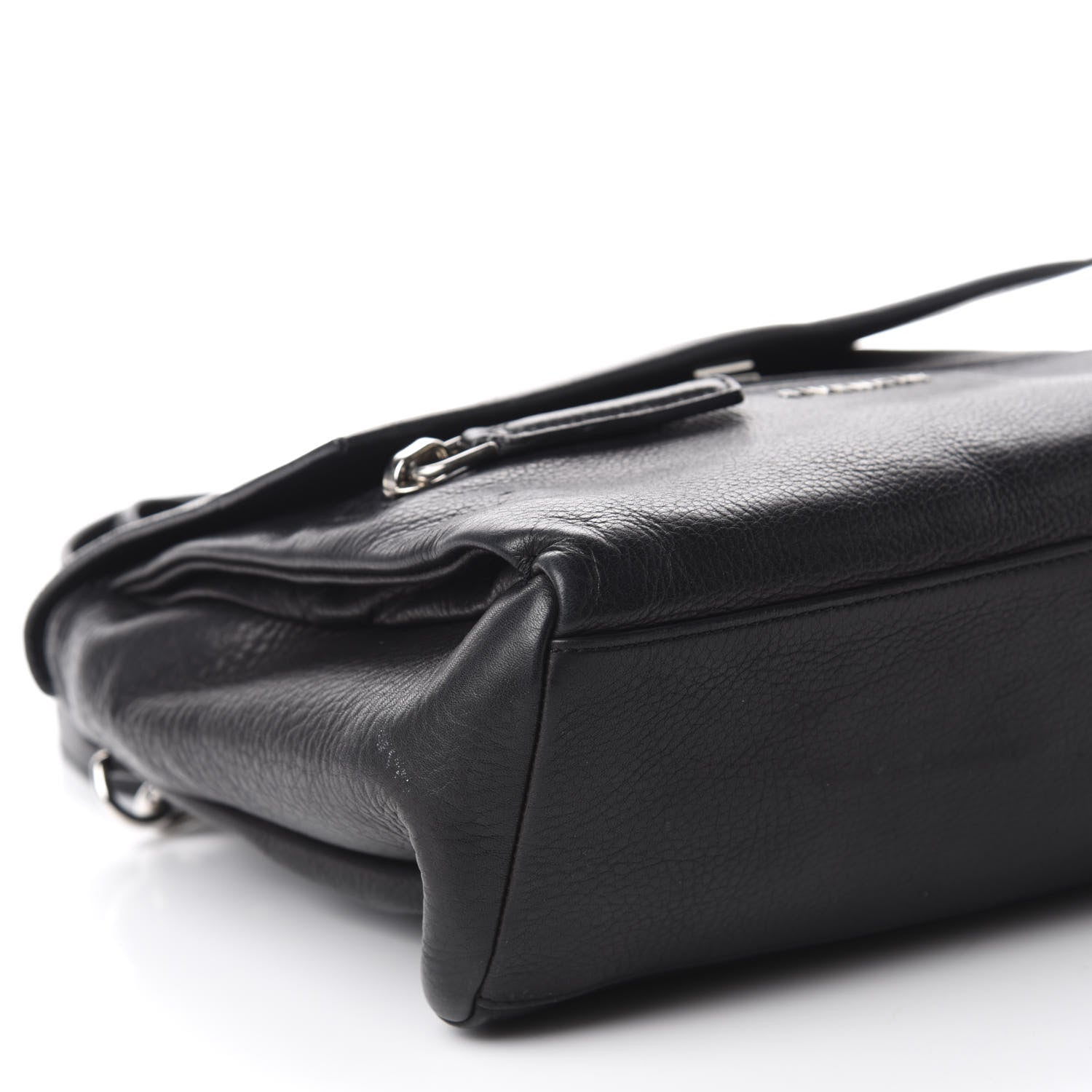 Givenchy Pebbled Calfskin Small Pandora Pure Flap Bag Black 6 of 16