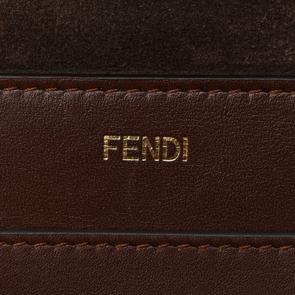 Fendi Vitello Large Soft Peekaboo Brown 6 of 12