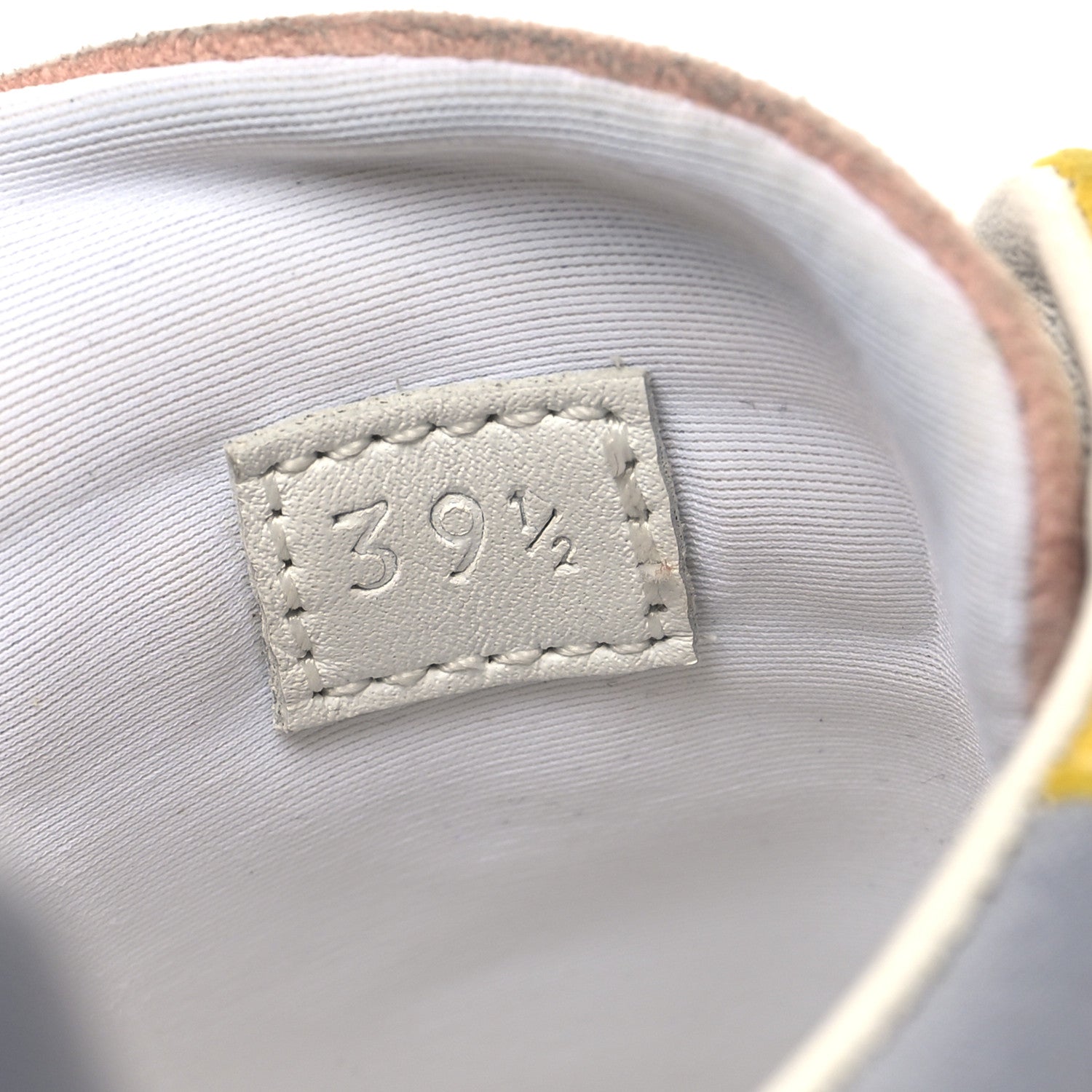 Hermes Technical Canvas Suede Goatskin Bouncing Sneakers 39.5 Gris Multicolor 7 of 8