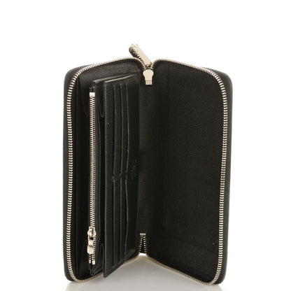 Louis Vuitton Epi Zippy Organizer Wallet Black 6 of 8