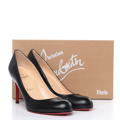 Christian Louboutin Kid Simple 85 Pumps 37 Black 11 of 11