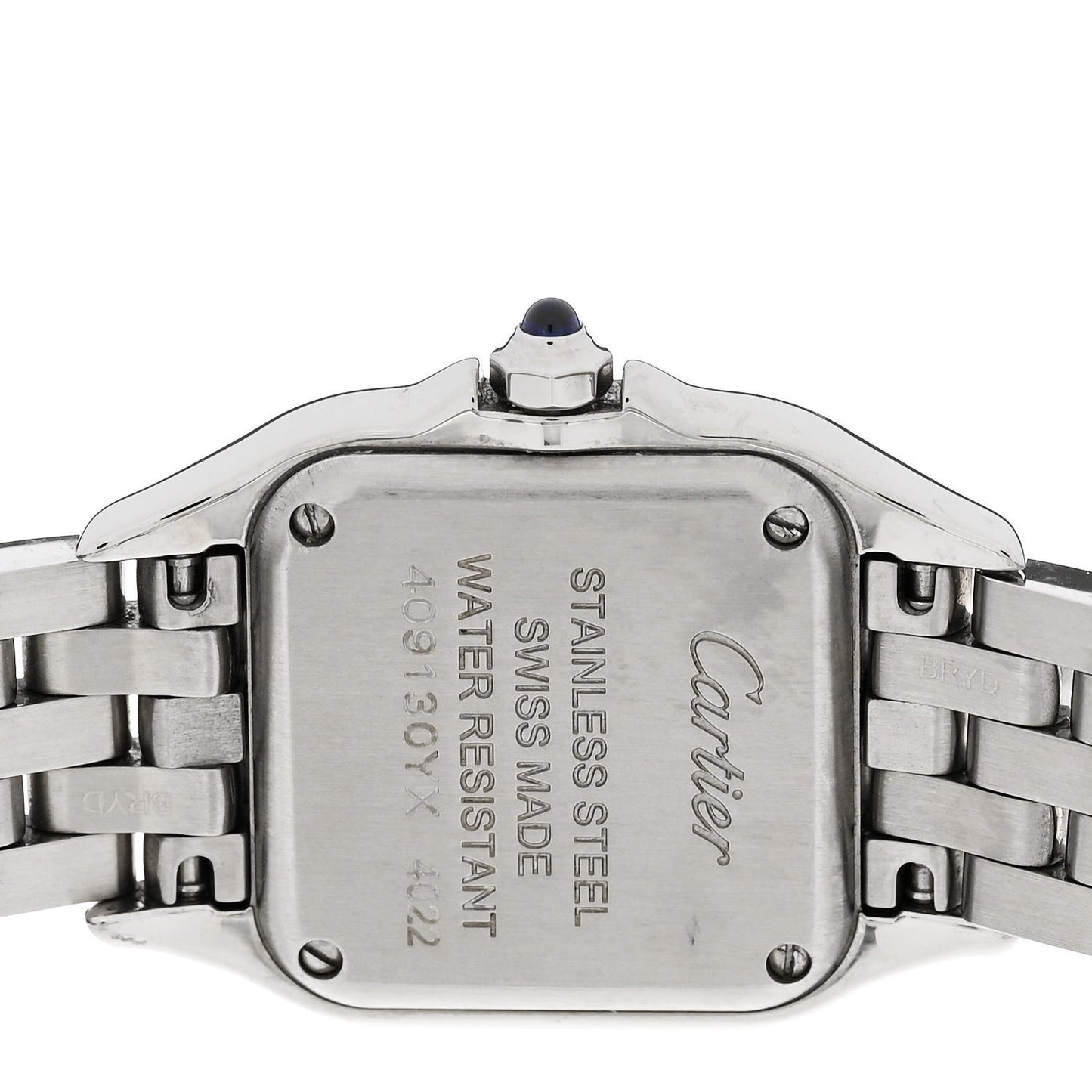 Stainless Steel Diamond 22mm Panthere Quartz Watch