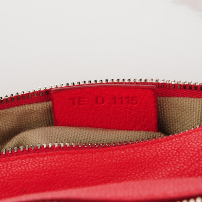 Givenchy Sugar Goatskin Pandora Wristlet Red 7 of 7