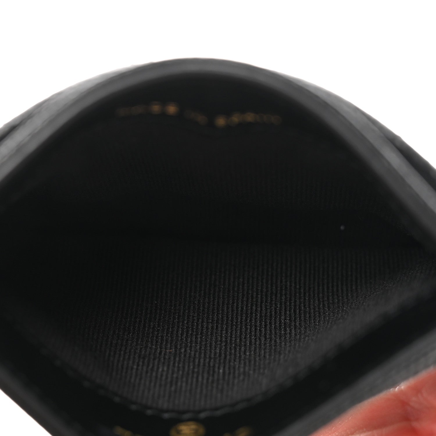Chanel Caviar Quilted Crystal Card Holder Black 5 of 8