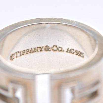 Tiffany Sterling Silver T Cutout Ring 49.5 5 5 of 6