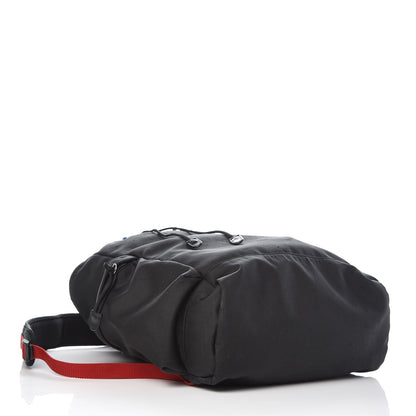 Gucci Techno Canvas Web Drawstring Backpack Black 4 of 11