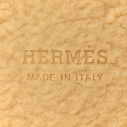 Hermes Suede Goatskin Didi 70 Loafers 36.5 36.5 Marron Iroko 6 of 8