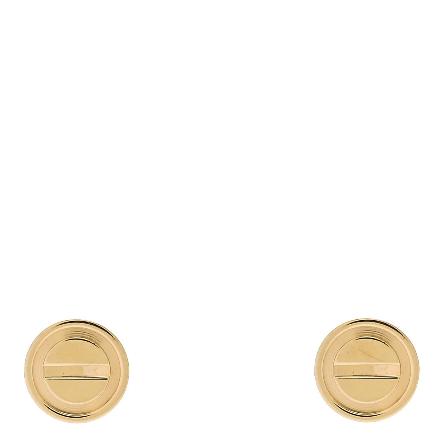 18K Yellow Gold LOVE Earrings