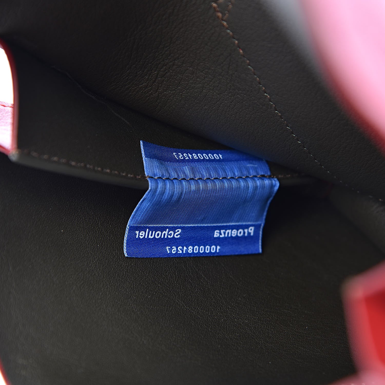 Proenza Schouler Lambskin Small Lunch Bag Clutch Red 6 of 13