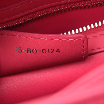 Christian Dior Ultra Matte Calfskin Cannage Medium Lady Dior Pink 8 of 15
