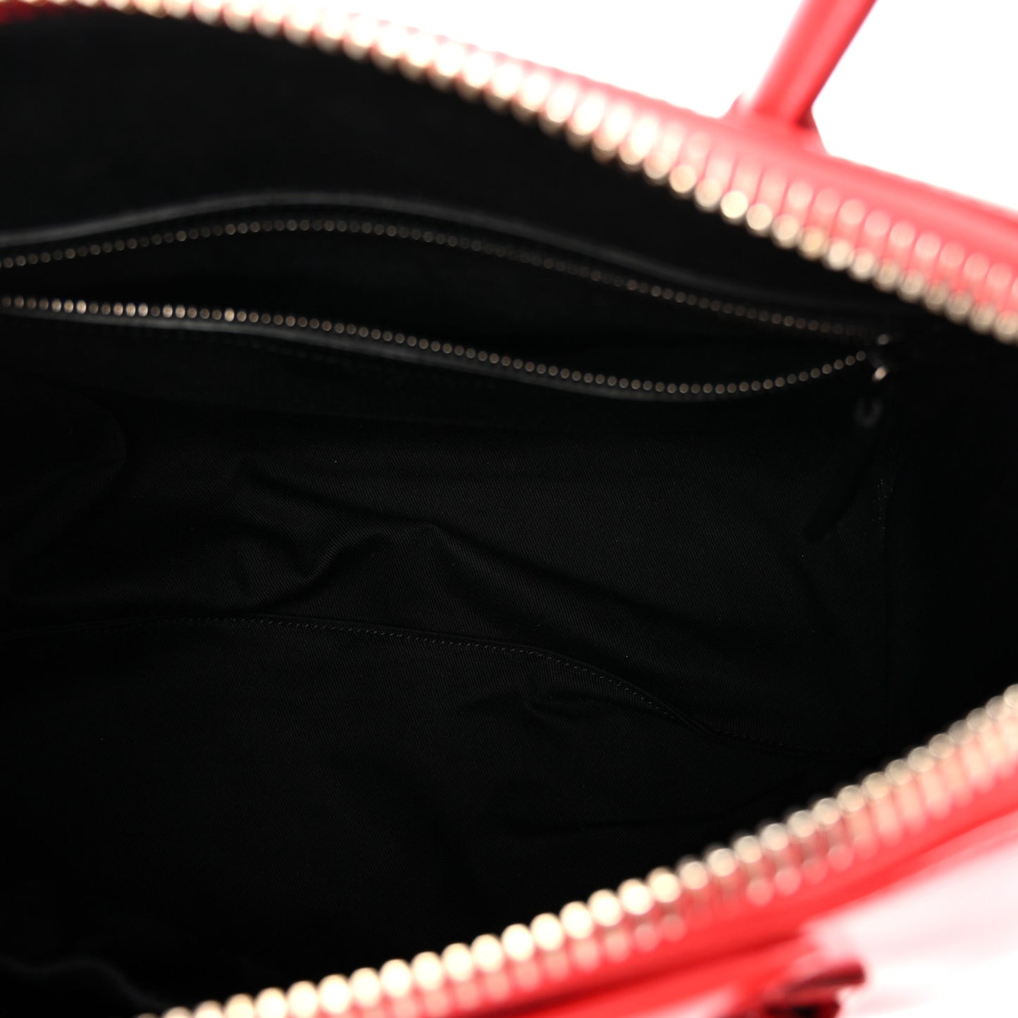 Shiny Lord Calfskin Small Antigona Red