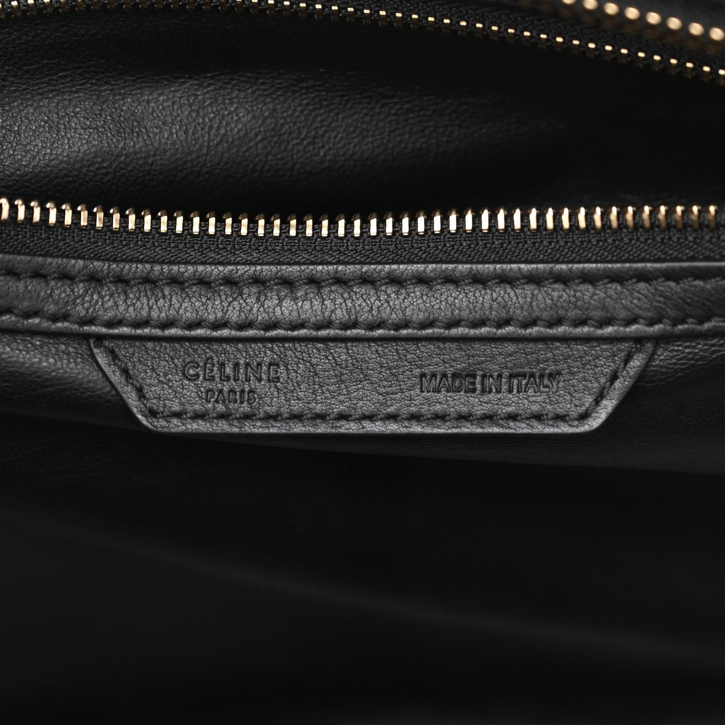 Smooth Calfskin Mini Luggage Black