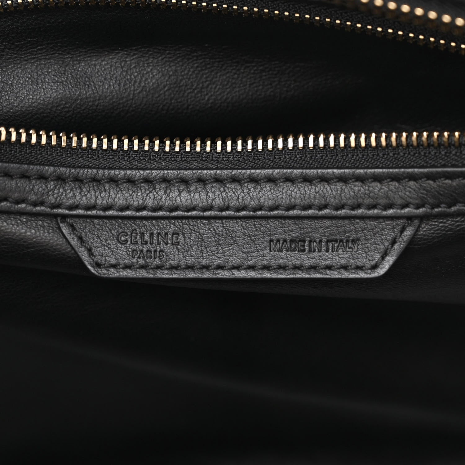Celine Smooth Calfskin Mini Luggage Black 6 of 8