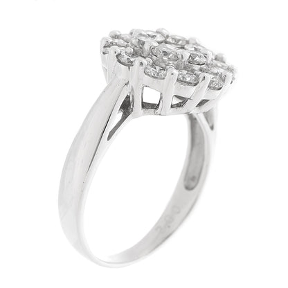 Parker & West by FASHIONPHILE 18K White Gold Diamond 2.00ctw Ring 58 8.25 6 of 9
