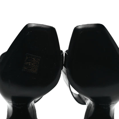 Saint Laurent Anguilla LouLou 105 Buckle Sandals 38 Black 8 of 8