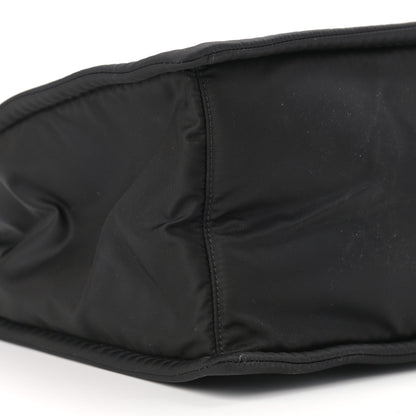 Prada Tessuto Nylon Chain Shoulder Bag Black 9 of 10