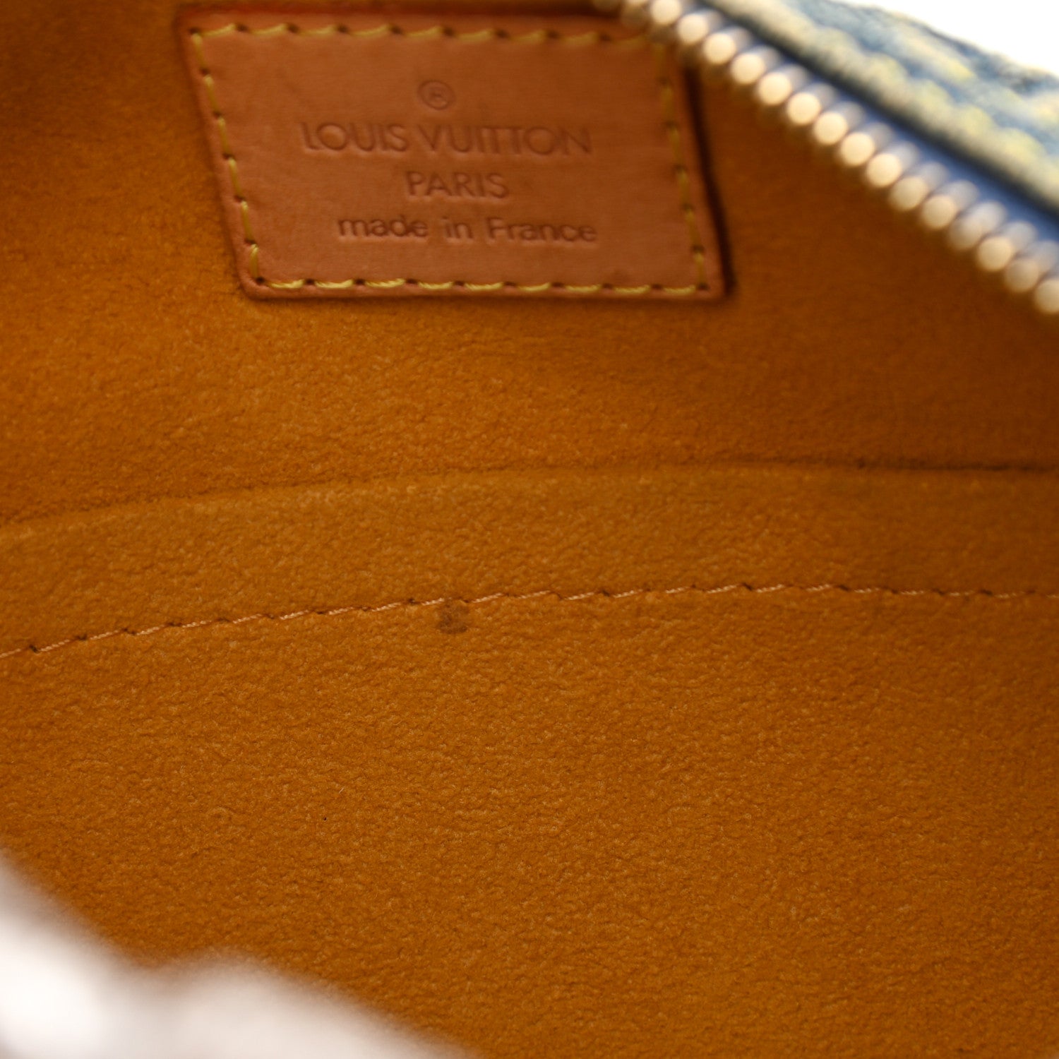 Louis Vuitton Monogram Denim Baggy PM Blue 7 of 10