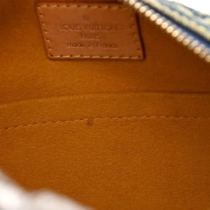 Louis Vuitton Monogram Denim Baggy PM Blue 7 of 10