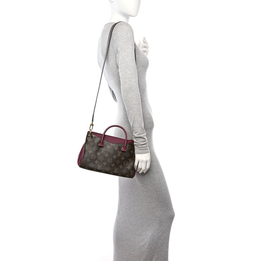Monogram Pallas Full BB Raisin