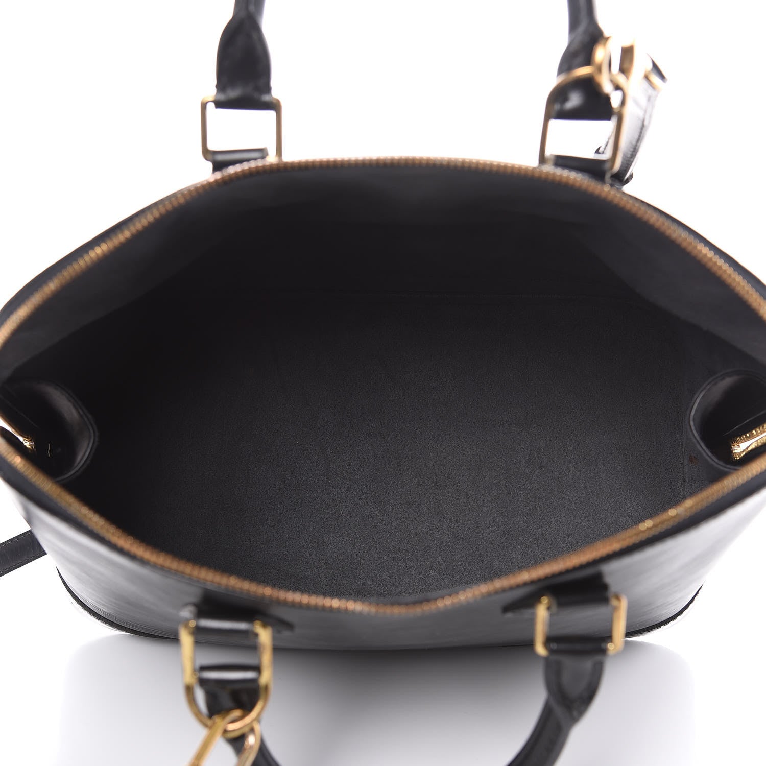 Louis Vuitton Epi Alma PM Black 5 of 13