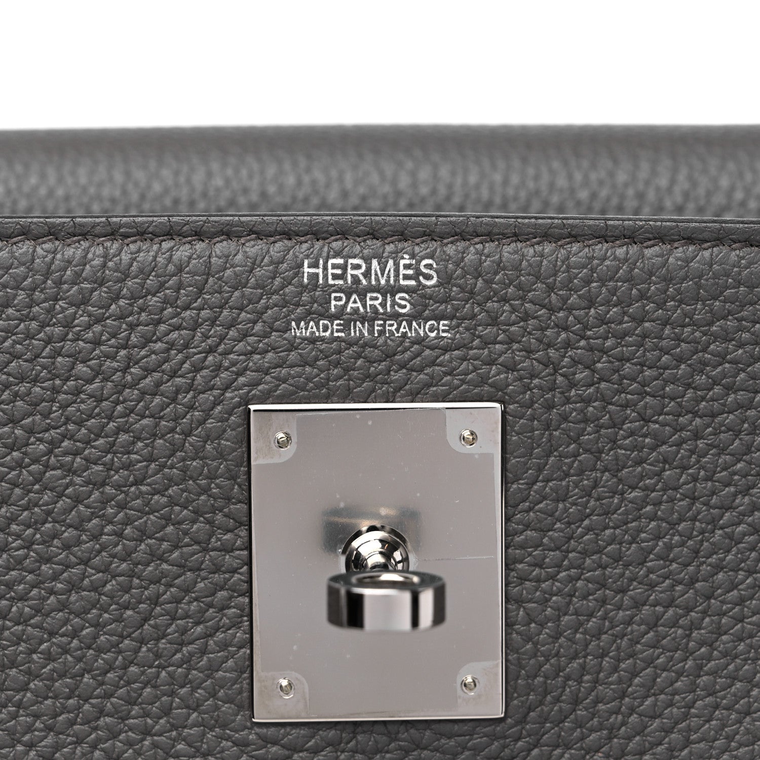 Hermes Togo Kelly Retourne 32 Etain 6 of 13
