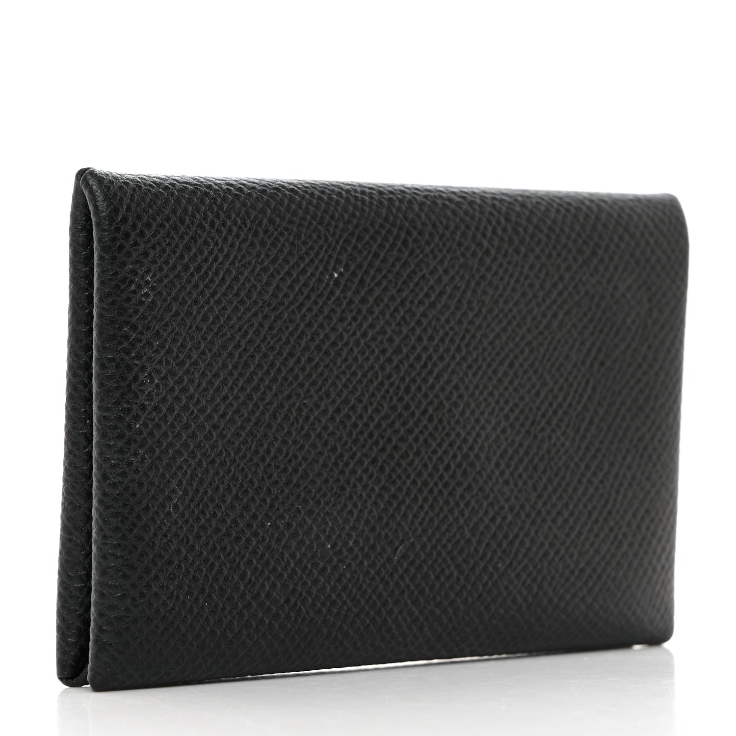 Hermes Epsom Calvi Card Case Black 3 of 8