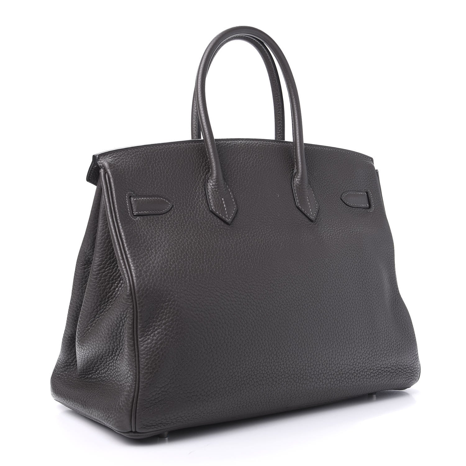 Hermes Taurillon Clemence Birkin 35 Graphite 3 of 33