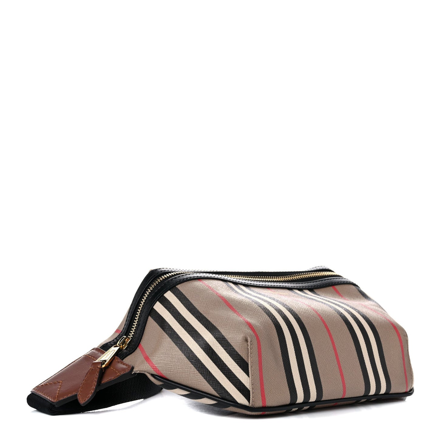 E-Canvas Icon Stripe Sonny Bum Bag Archive Beige