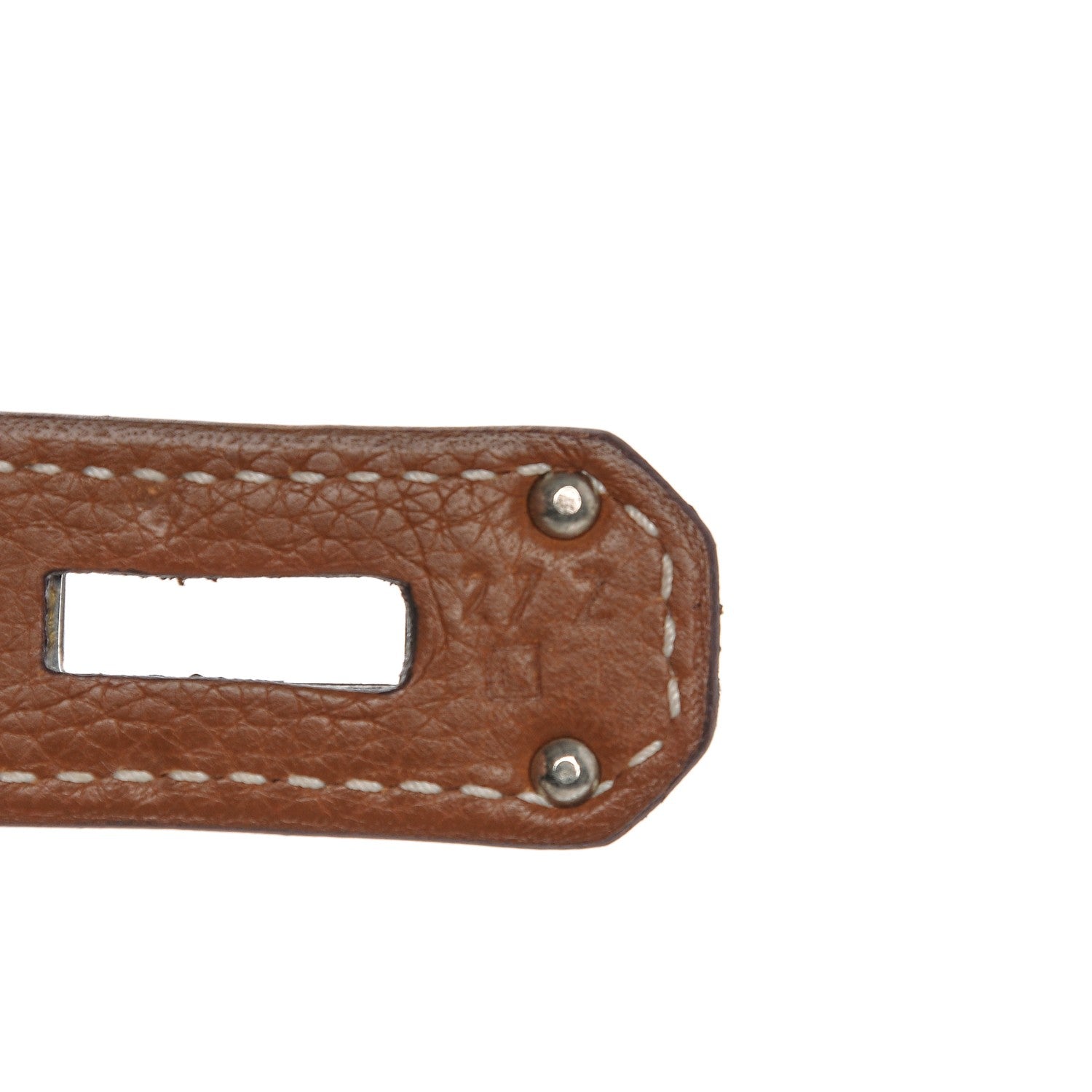 Hermes Taurillon Clemence Jypsiere 34 Gold 8 of 9