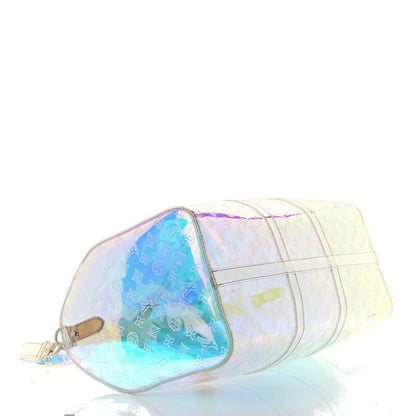 Louis Vuitton PVC Monogram Keepall Bandouliere 50 Iridescent Prism 4 of 10