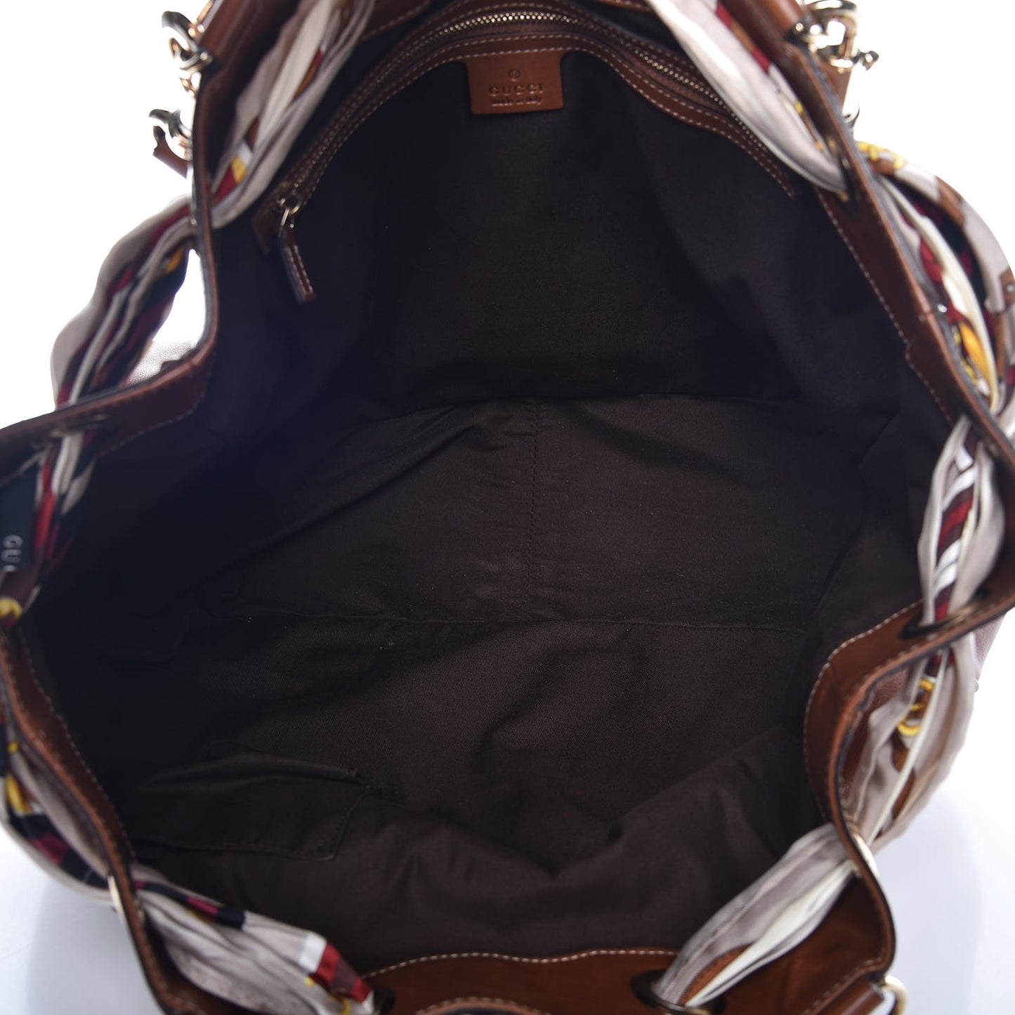 Calfskin Large Positano Tote Brown