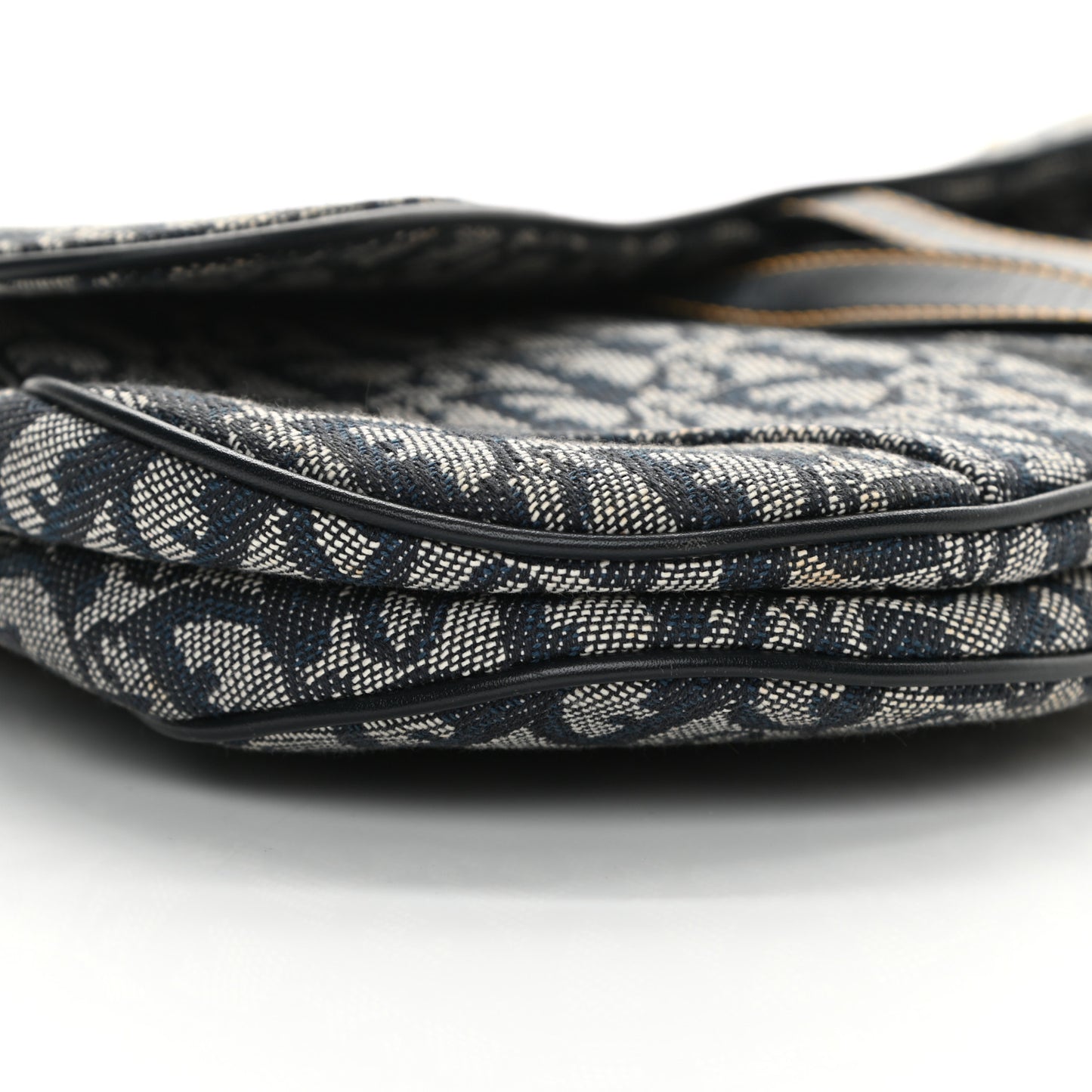 Monogram Saddle Bag Blue