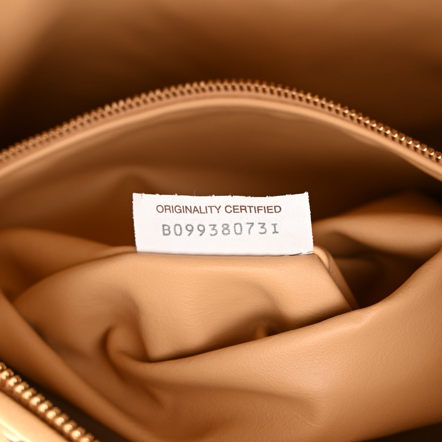 Nappa Intrecciato Small Jodie Hobo Almond