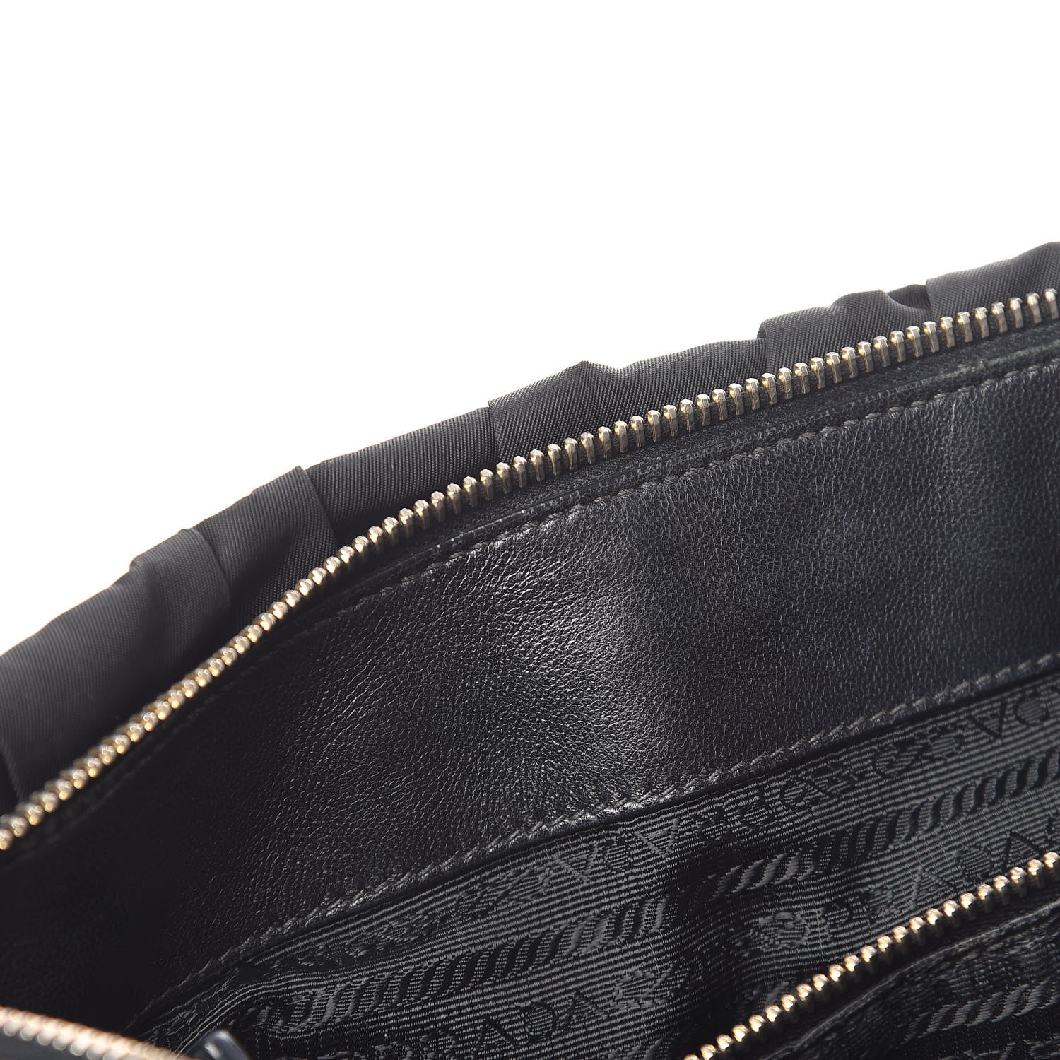 Prada Tessuto Nylon Gaufre Tote Black 13 of 28