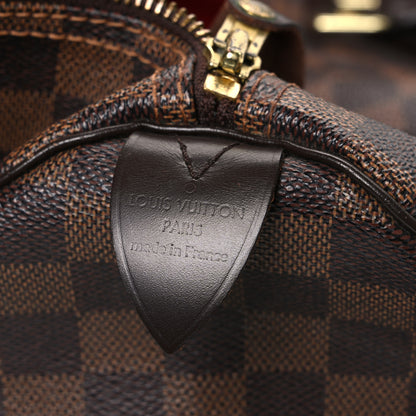 Louis Vuitton Damier Ebene Speedy 35 6 of 10