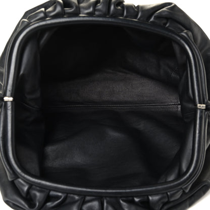Bottega Veneta Smooth Butter Calf The Pouch Oversized Clutch Black 4 of 4
