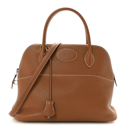 Hermes Taurillon Clemence Bolide 31 Gold 1 of 9
