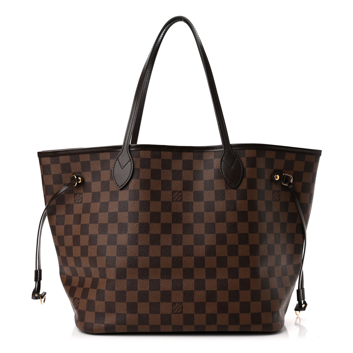 Damier Ebene Neo Neverfull MM Rose Ballerine