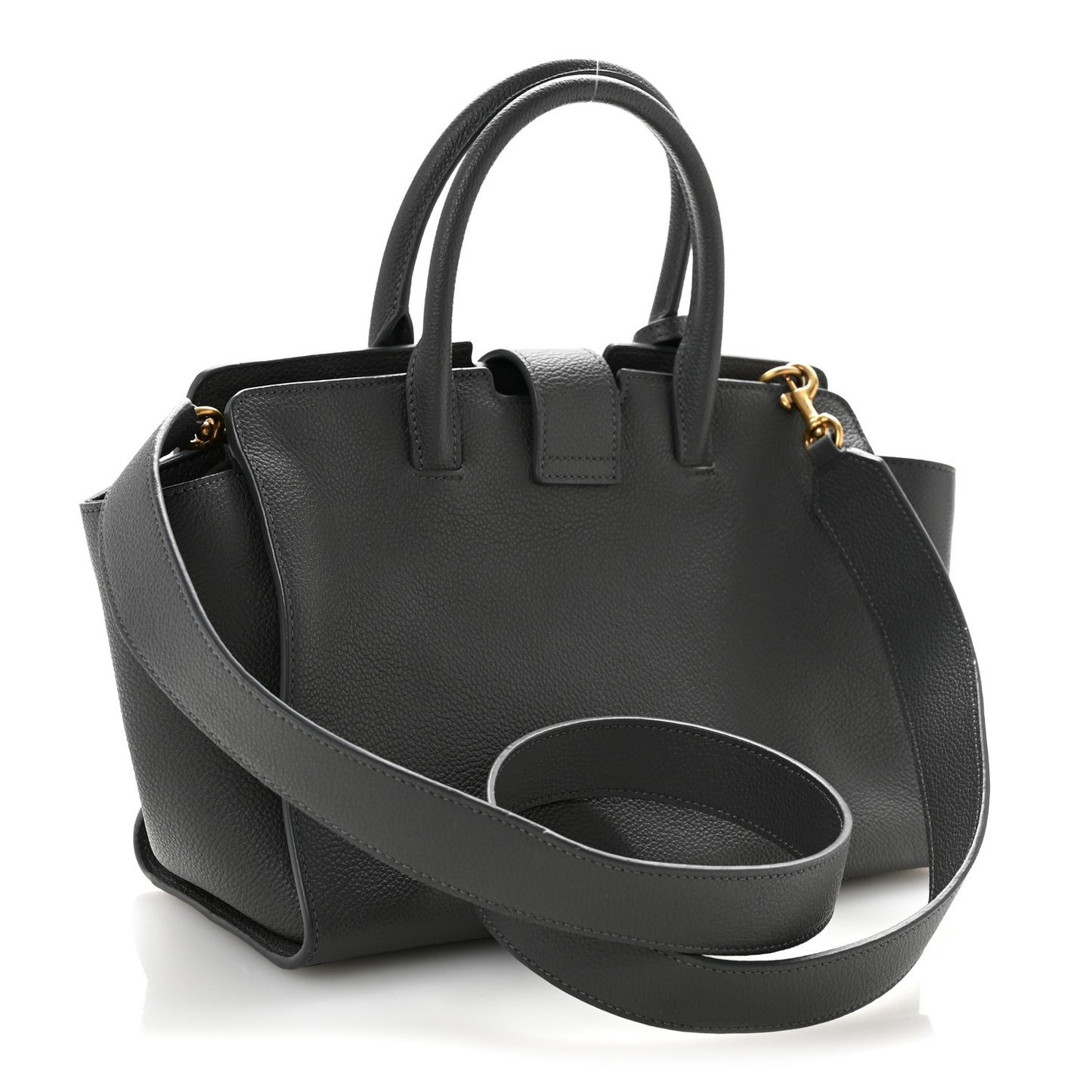 Calfskin Baby Monogram Downtown Cabas Pebble