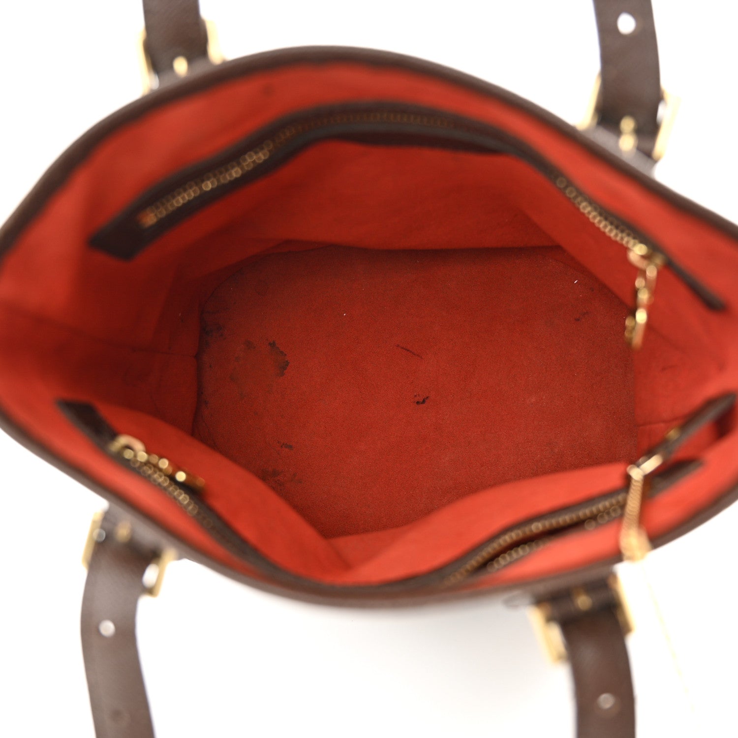 Louis Vuitton Damier Ebene Marais Bucket 23 6 of 16