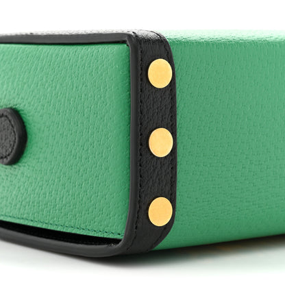 Gucci Grained Calfskin Gucci 100 Mini Bag Green 9 of 11