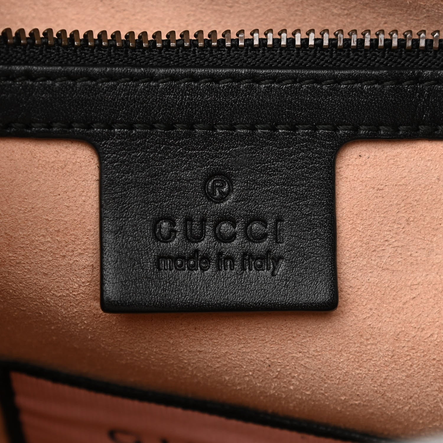 Gucci Calfskin Matelasse GucciGhost Medium GG Marmont Chain Shoulder Bag Black New Acquamarine 7 of 12