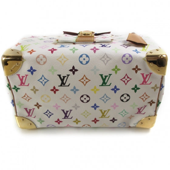 Louis Vuitton Monogram Multicolor Speedy 30 White 4 of 9