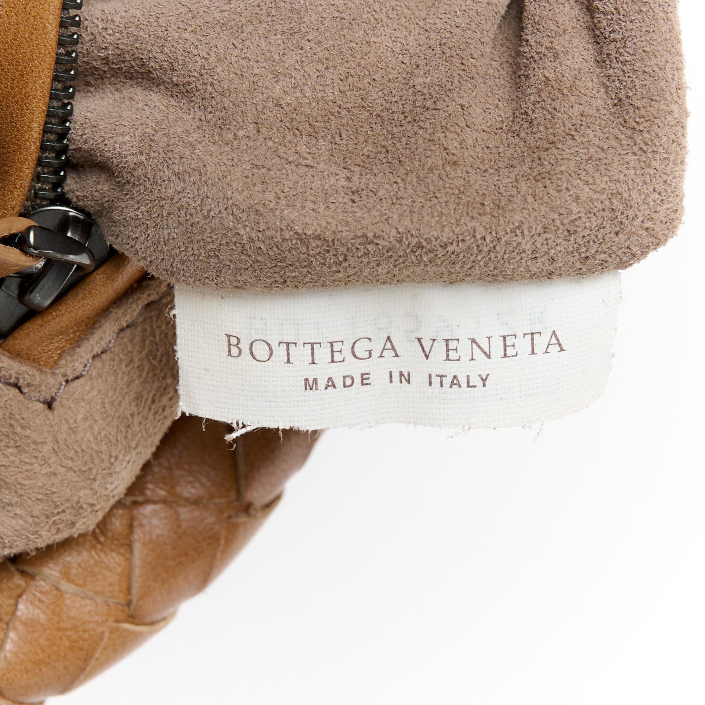 Nappa Intrecciato The Lauren 1980 Clutch Camel