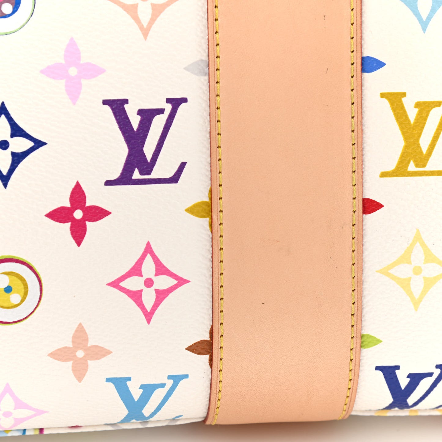 Monogram Multicolor Murakami Eye Love You White