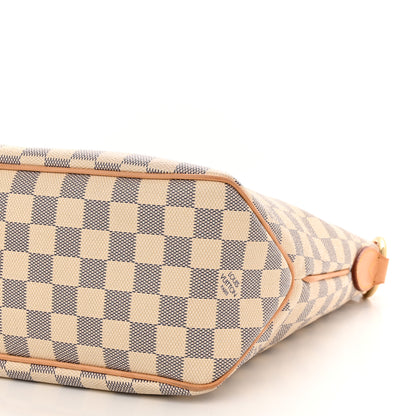 Louis Vuitton Damier Azur Delightful PM Rose Ballerine 10 of 10