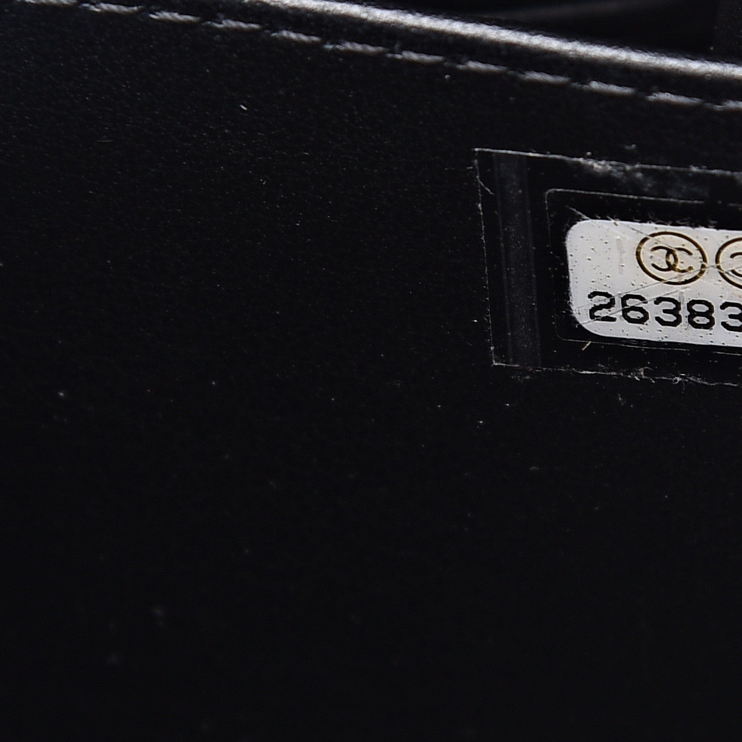 Chanel Caviar Quilted CC Filigree Vanity Clutch With Chain Black 6 of 9