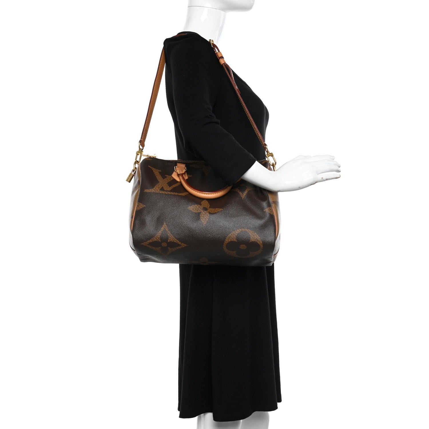 Louis Vuitton Reverse Monogram Giant Speedy Bandouliere 30 2 of 12